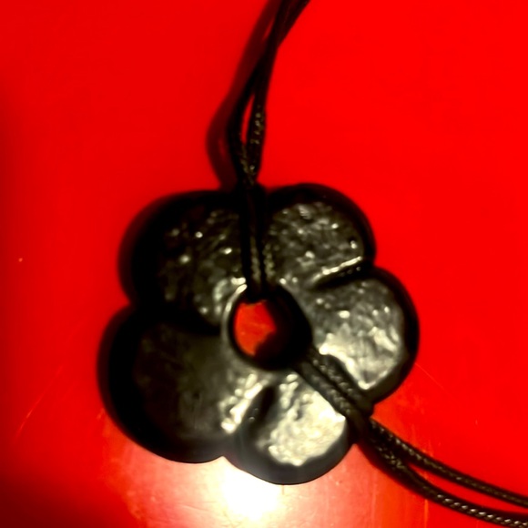 Free People Black Glass Flower Choker 🖤 - Picture 10 of 12